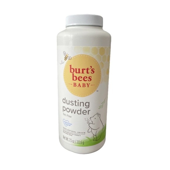 Burt'S Bees Baby 100% Natural Dusting Talc-Free Baby Powder, 7.5 Oz - Picture 1 of 4